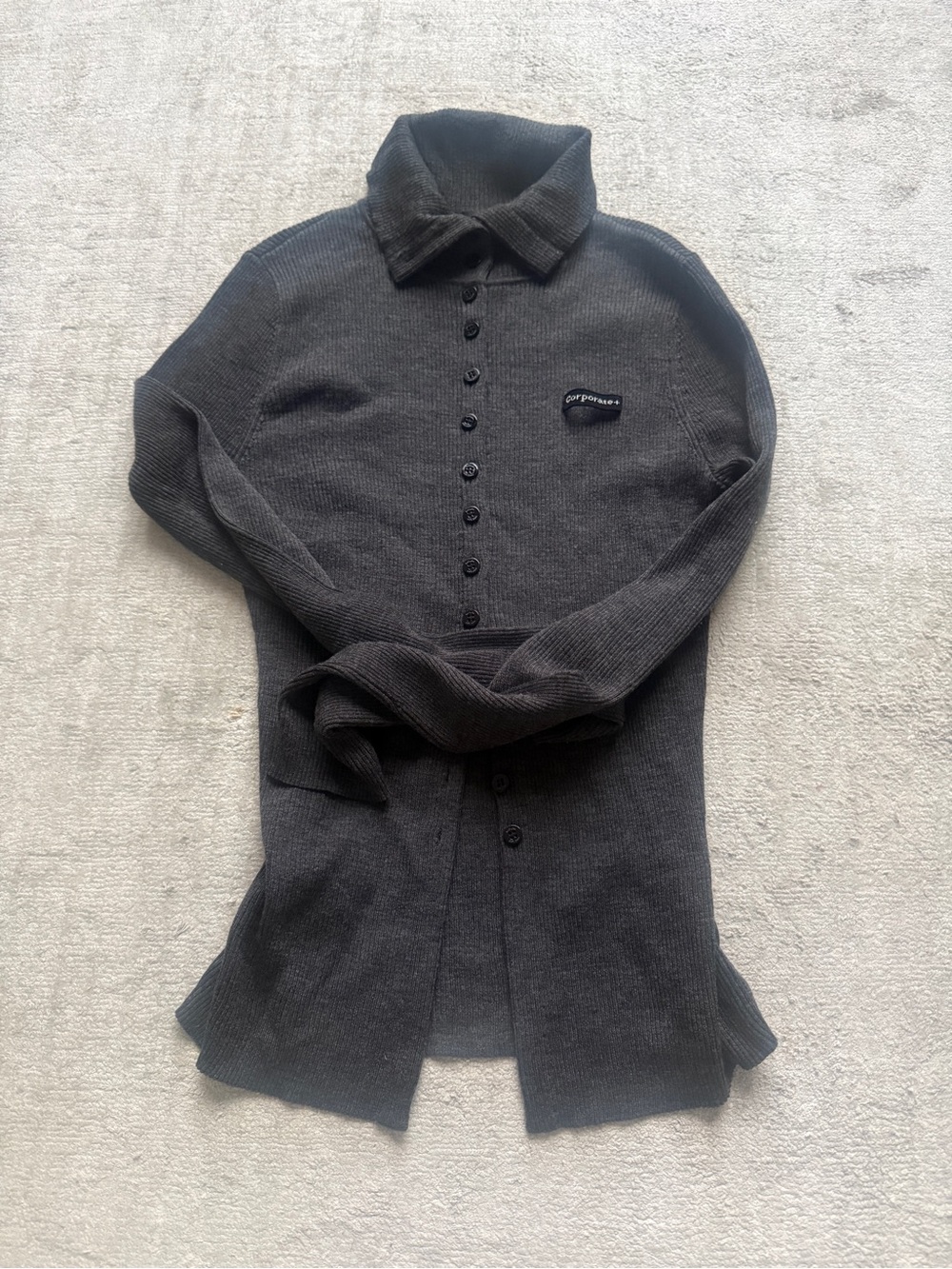 Mo&co. 100% wool cardigan
